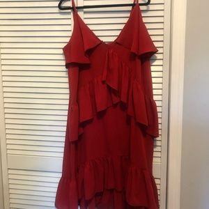 Asos Ruffle Dress Size 14